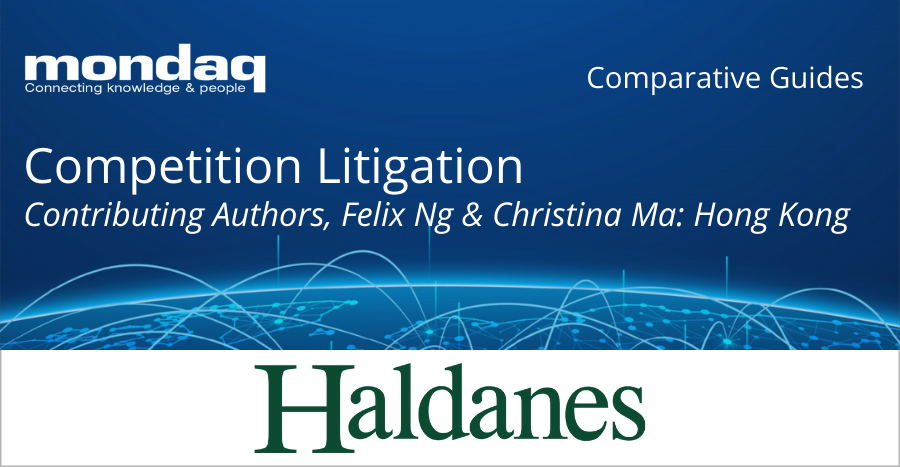 Graphic for Hong Kong Competition Litigation comparative guide