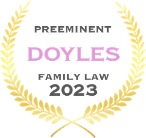 Graphic of Doyle’s Leading Family & Divorce Lawyers Hong Kong award